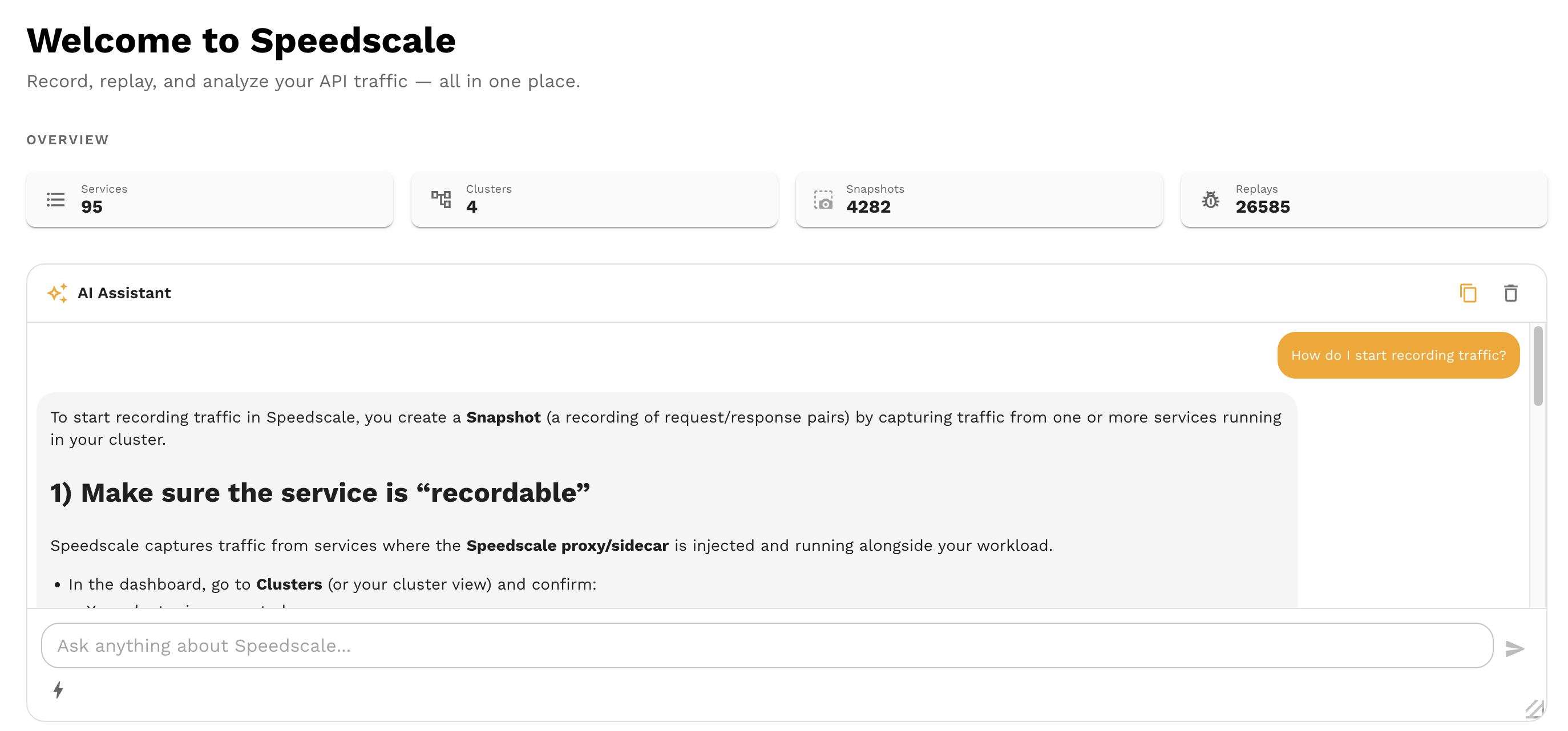 AI assistant conversation