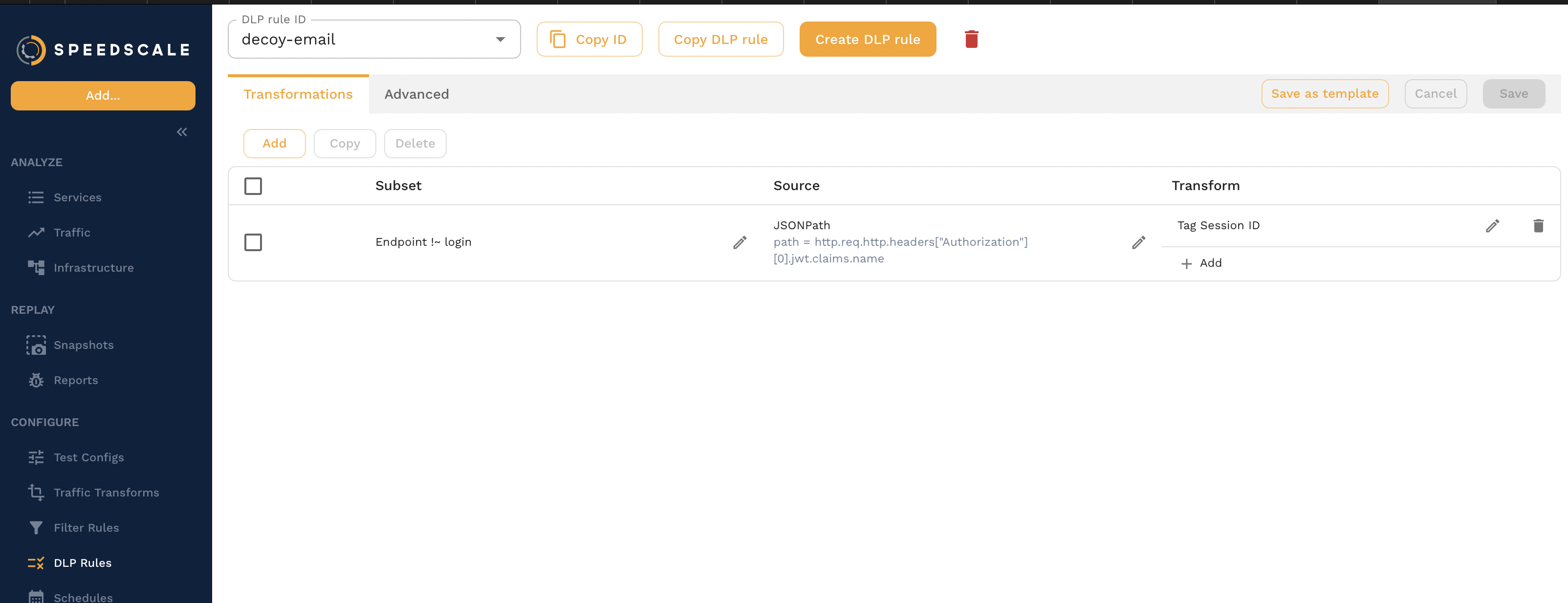 DLP Config Editor